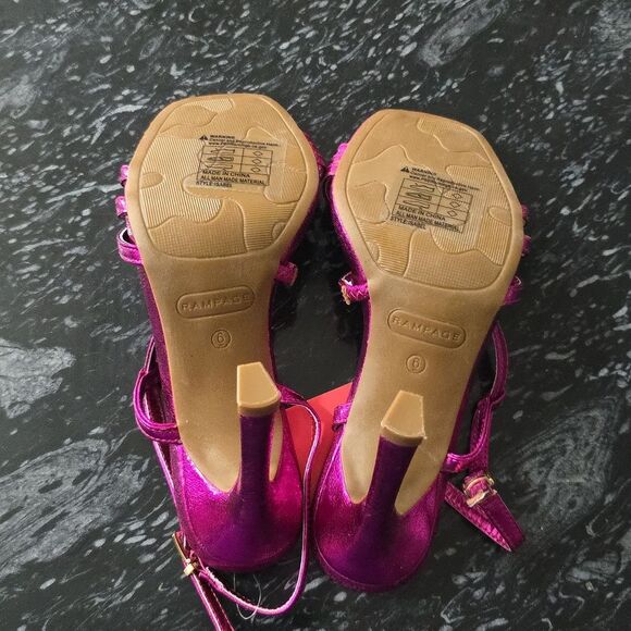 BRAND NEW RAMPAGE WOMEN'S STRAPPY HEELED OPEN TOESANDAL - Picture 14 of 16